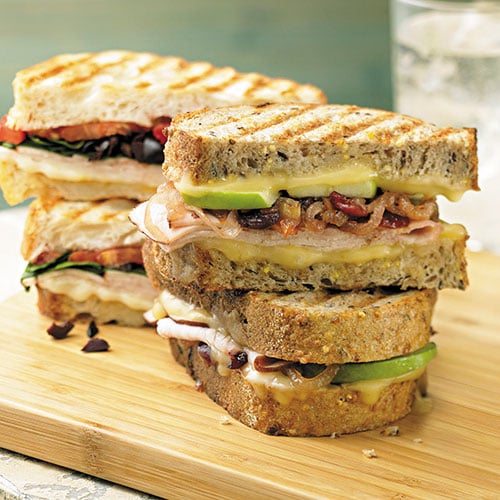 | Site Pampered Onion-Cranberry Recipes - Marmalade Panini Turkey with Canada Chef