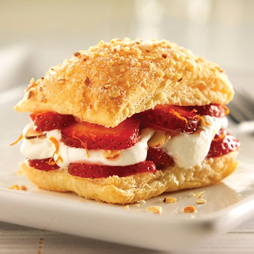 Strawberry Amaretto Pastries