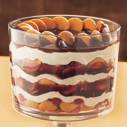 Chocolate-Raspberry Cookie Trifle